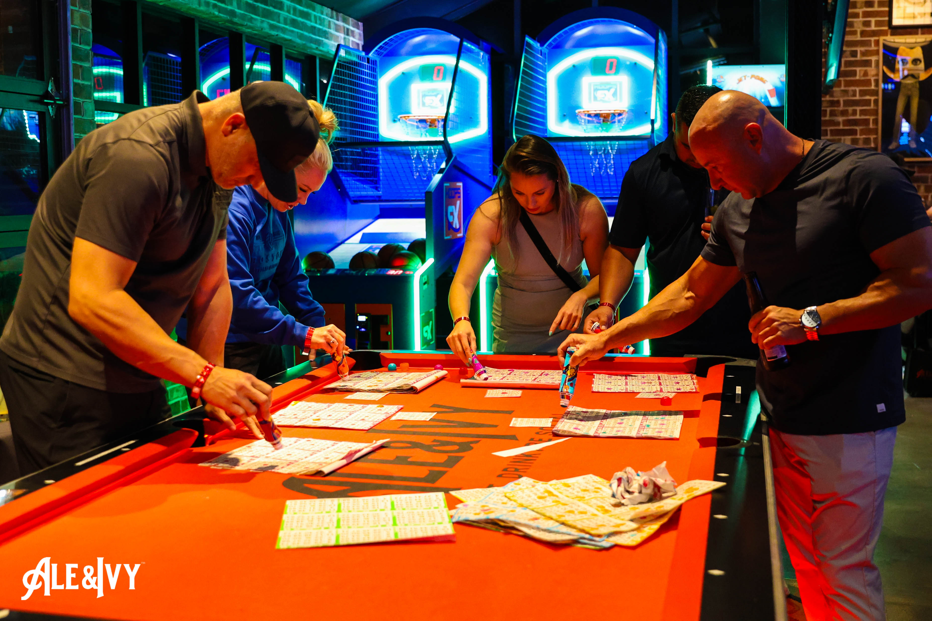 Players Row + Games at Ale & Ivy